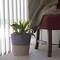 Household Essentials Woven Cattail Waste Basket